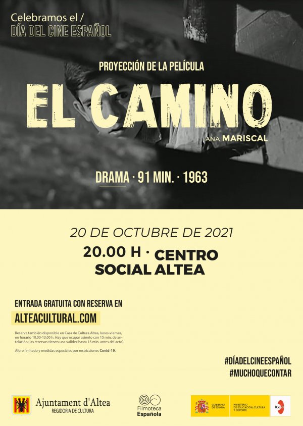 Proyección película 'El Camino' - Celebramos el Día del Cine Español