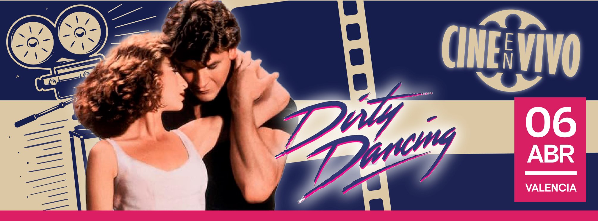 CINE EN VIVO -  Dirty Dancing