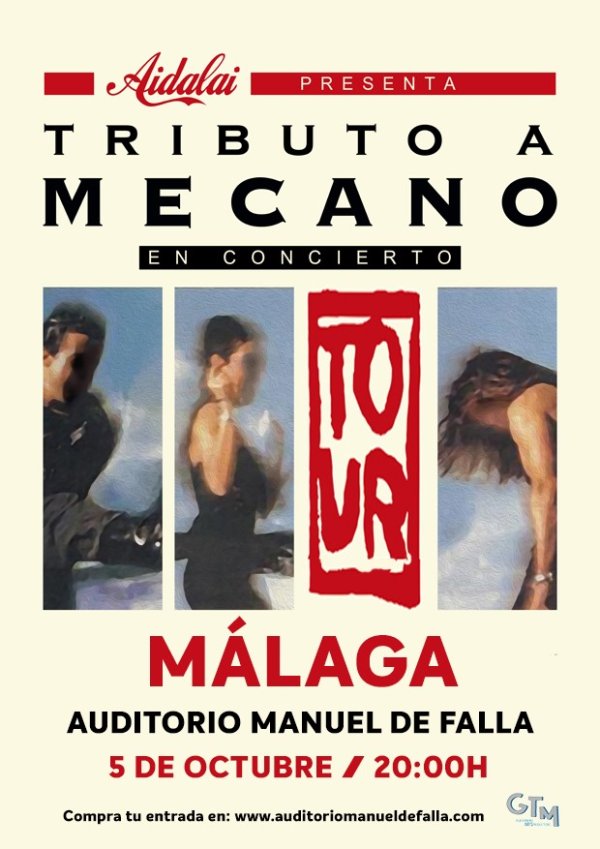 AIDALAI - TRIBUTO MECANO - MÁLAGA