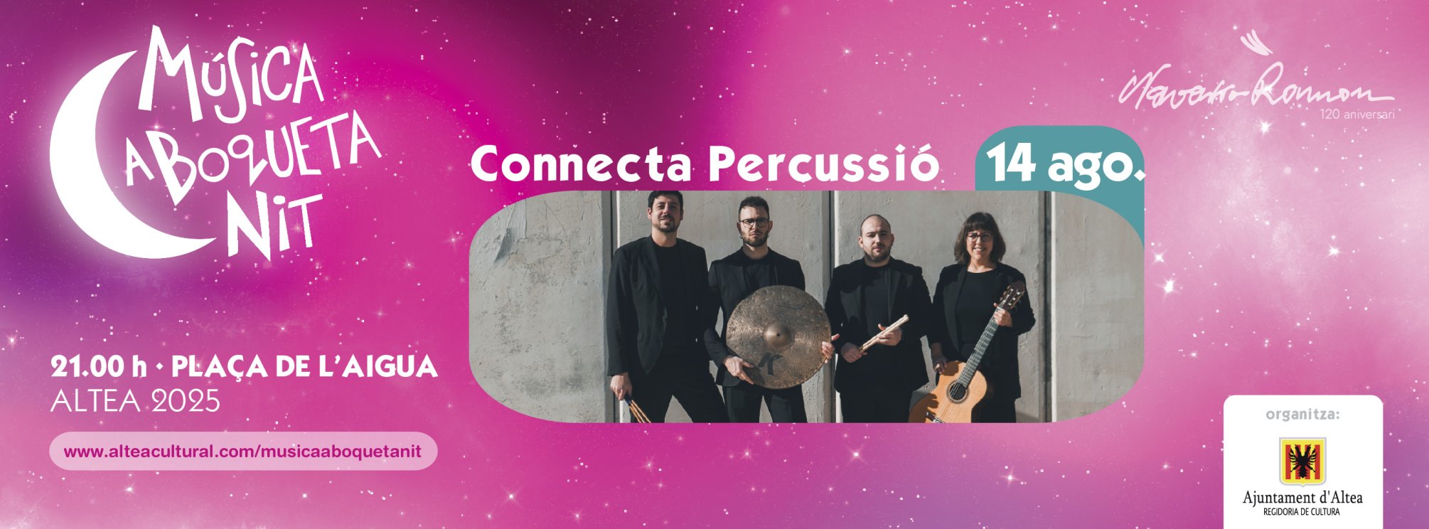 Connecta Percussió - Música a Boqueta Nit - Altea 2025