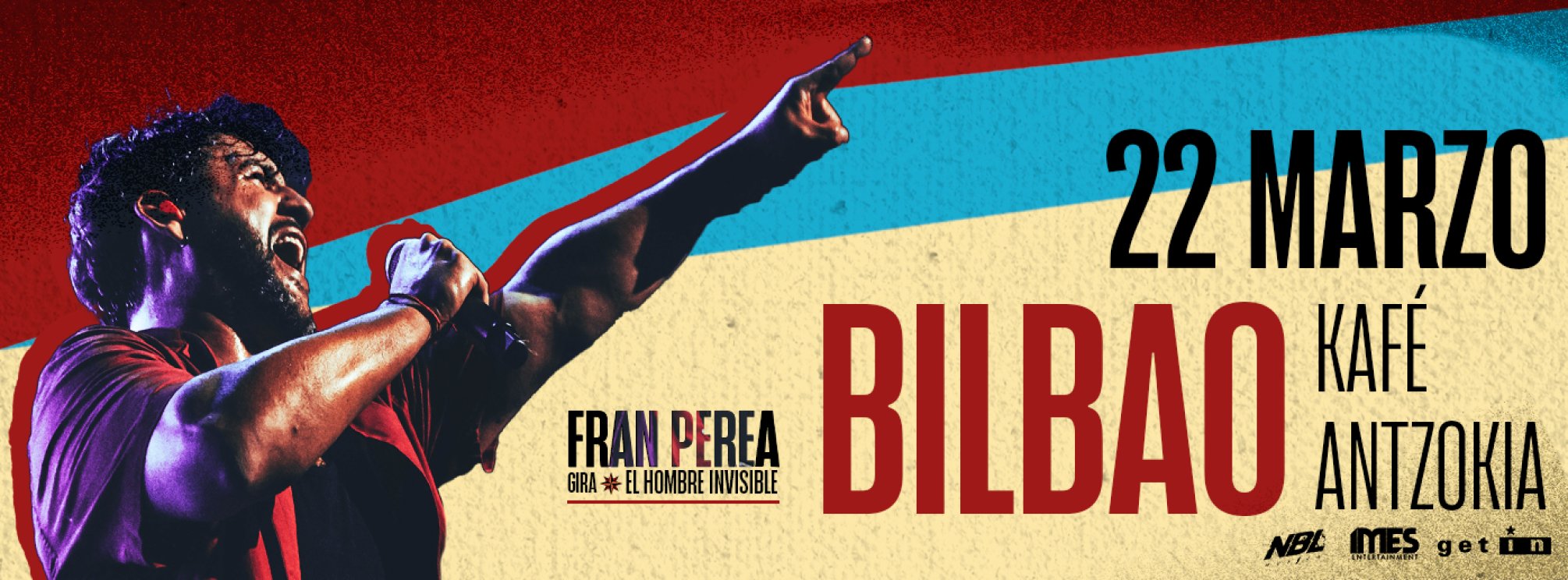 Fran Perea “El hombre invisible” en Bilbao