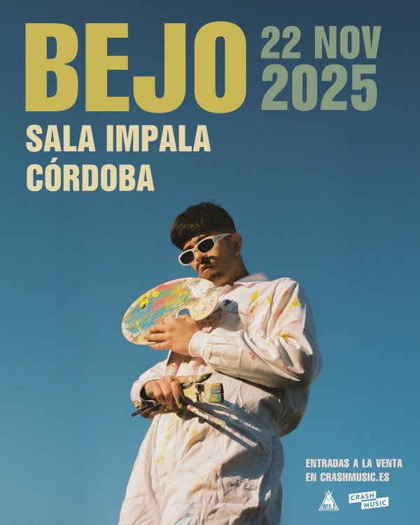 CONCIERTO BEJO - CÓRDOBA - IMPALA - SÁBADO 22 DE NOVIEMBRE