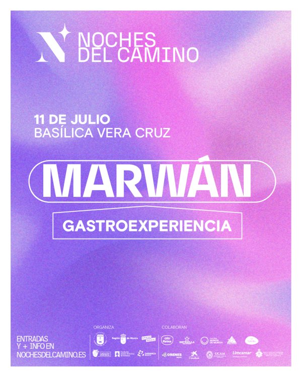 CONCIERTO DE MARWÁN - CARAVACA DE LA CRUZ - NOCHES DEL CAMINO - VIERNES, 11 DE JULIO 2025