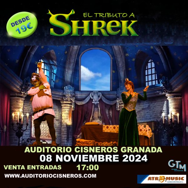 SHREK tributo musical en Granada