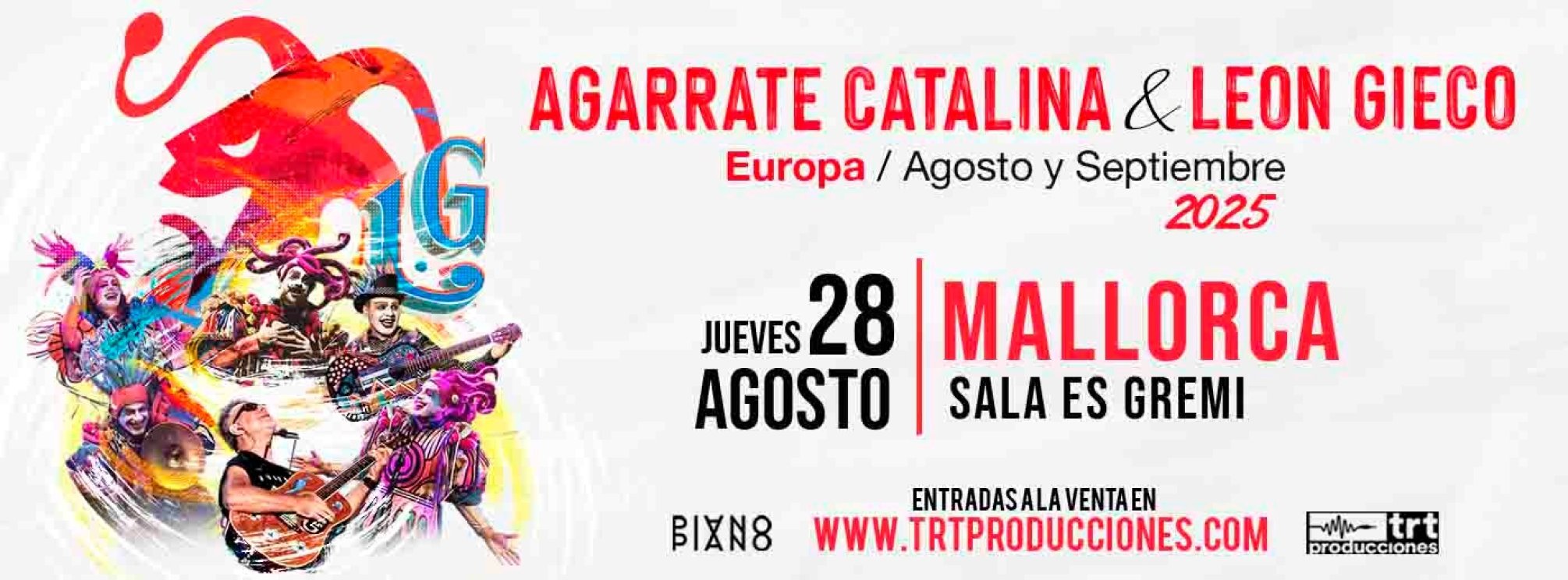 AGARRATE CATALINA & LEON GIECO en MALLORCA (ES GREMI)
