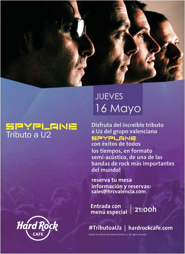 Spyplane tributo a U2