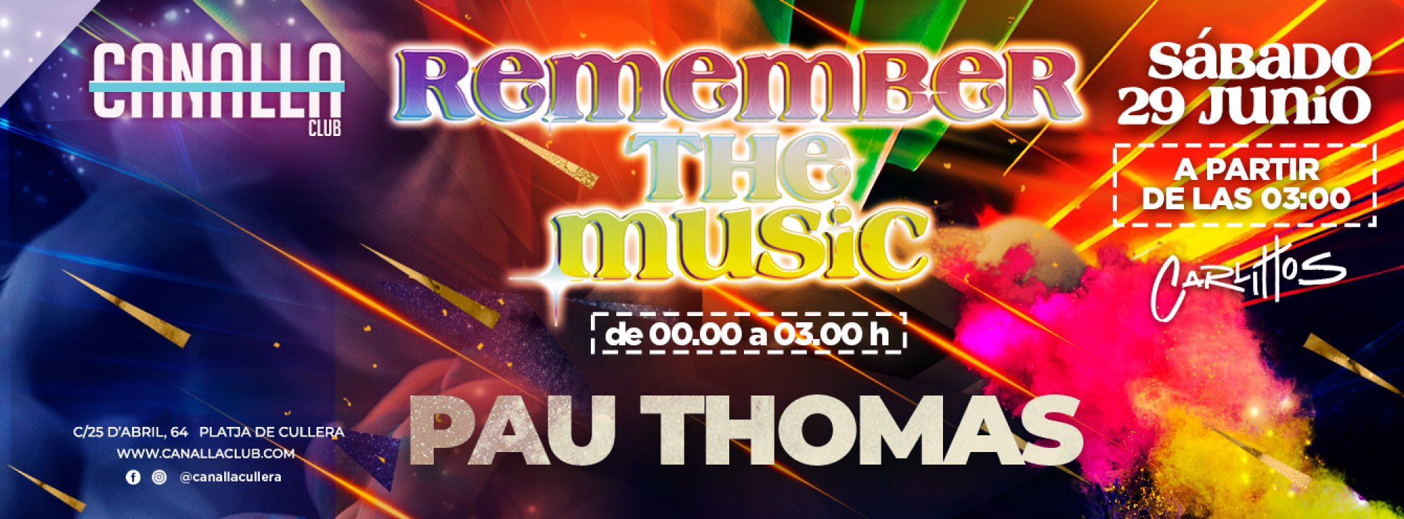 REMEMBER THE MUSIC + COMERCIAL