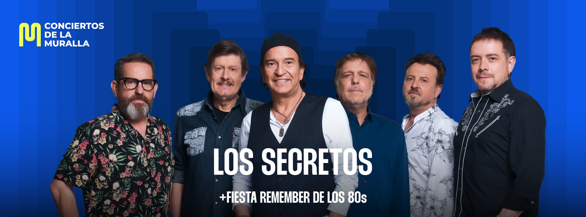 Los Secretos + Fiesta Remember de los 80s (Los Conciertos de la Muralla 2025)