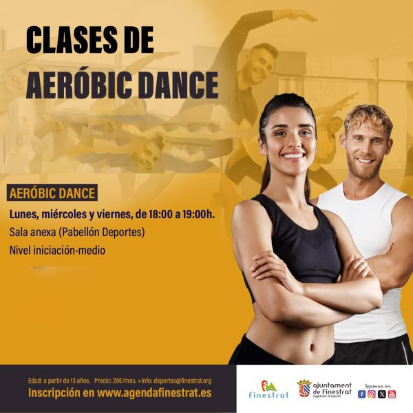 CLASSES D'AERÒBIC DANCE 2025