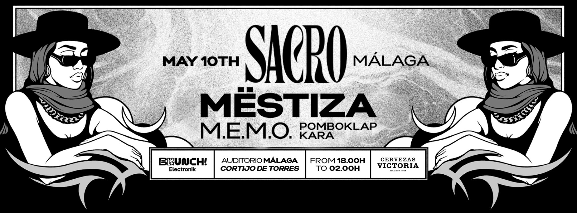 BRUNCH ELECTRONIK MÁLAGA PRESENTS: SACRO BY MËSTIZA 10 DE MAYO