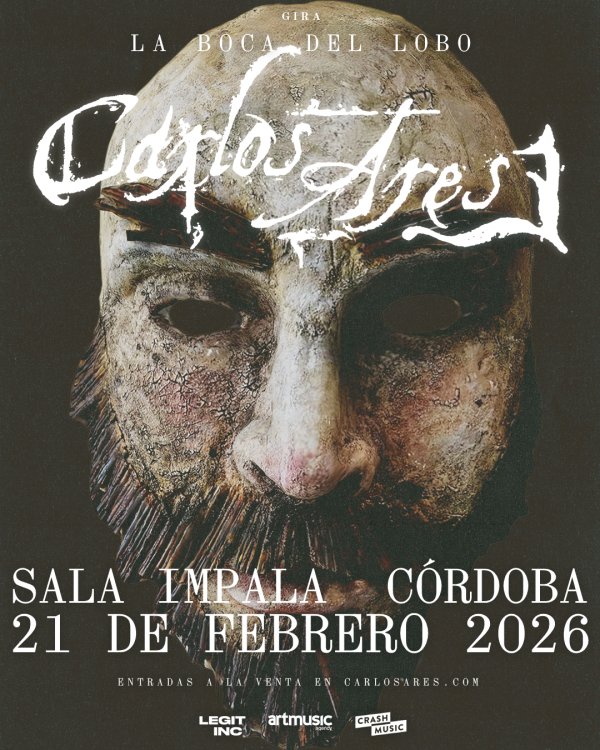 CONCIERTO DE CARLOS ARES - CÓRDOBA - SALA IMPALA - SÁBADO 21 DE FEBRERO