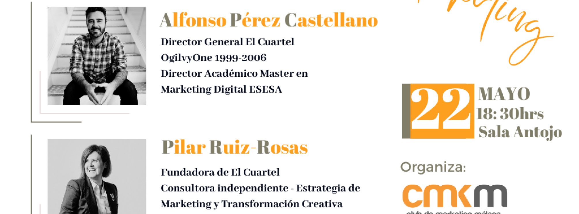 Gigantes del Marketing con Alfonso Pérez Castellano y Pilar Ruiz-Rosas