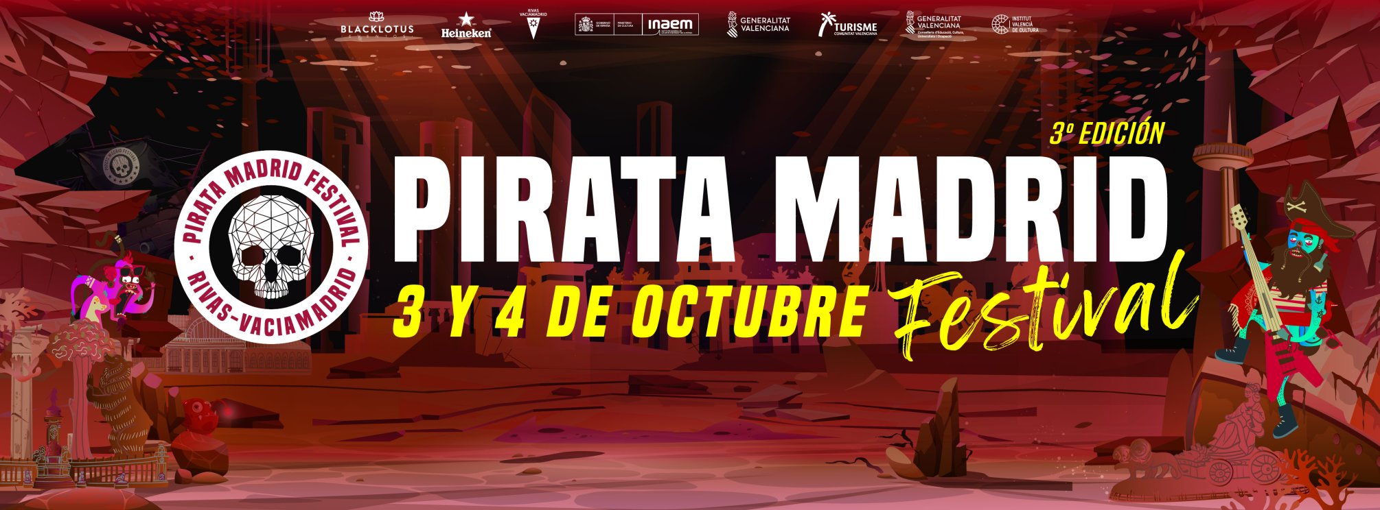 Pirata Madrid Festival 2025 - EXCLUSIVO BONO CULTURAL