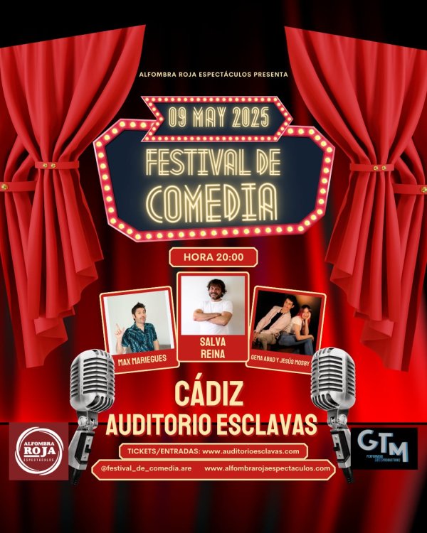 FESTIVAL DE COMEDIA 2 en Cádiz