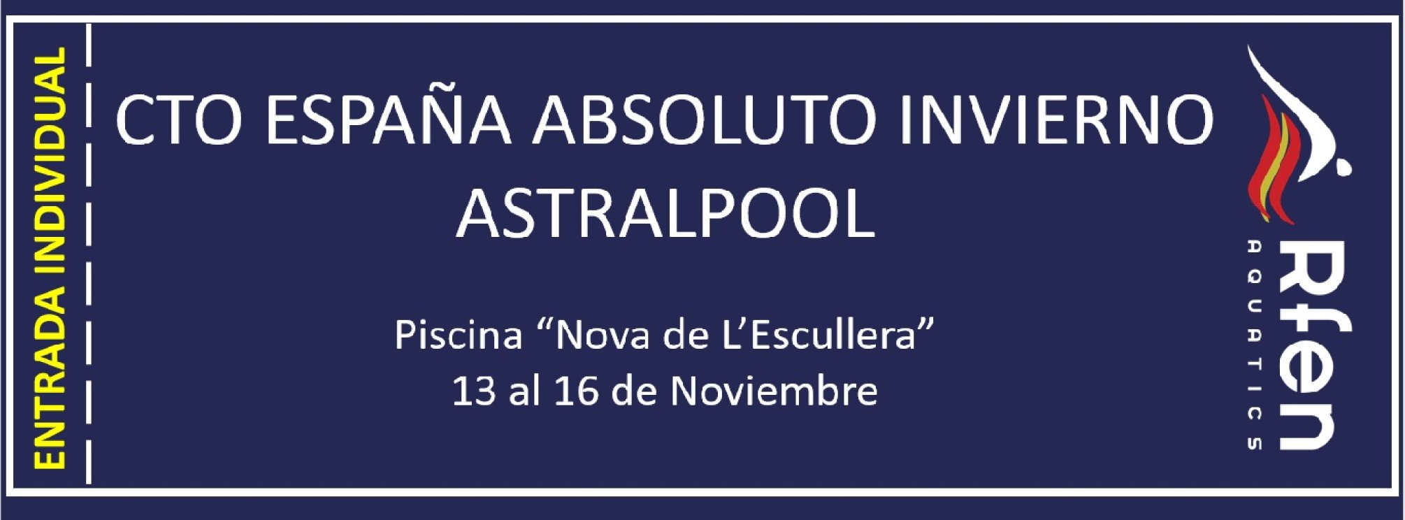 LXVIII CAMPEONATO DE ESPAÑA ABSOLUTO DE INVIERNO P25 - ASTRALPOOL