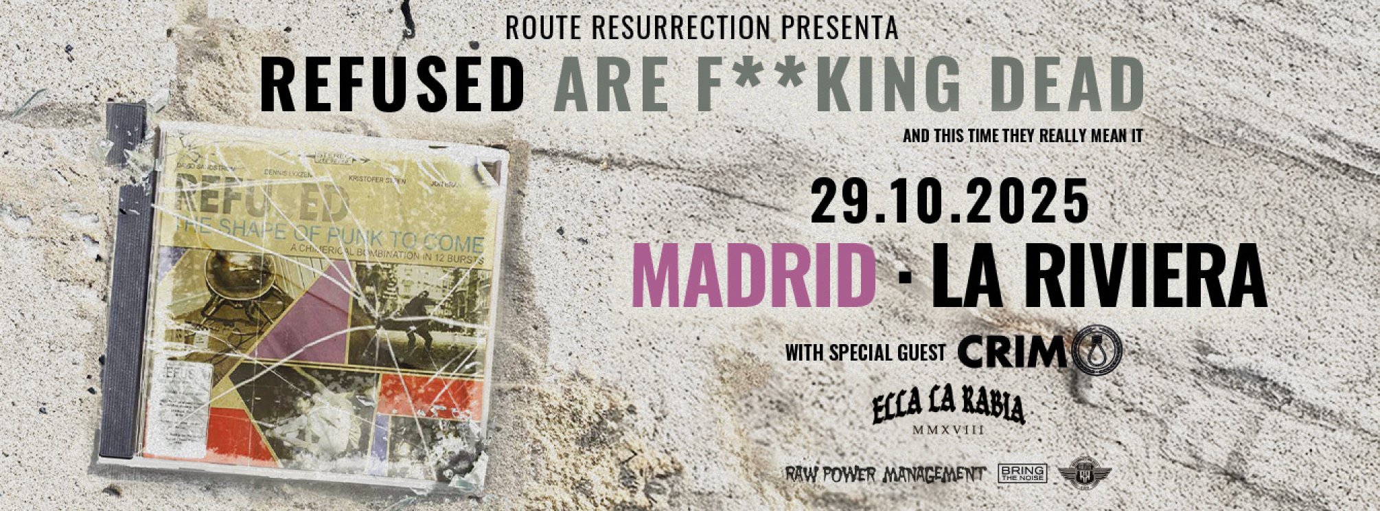 REFUSED - MADRID
