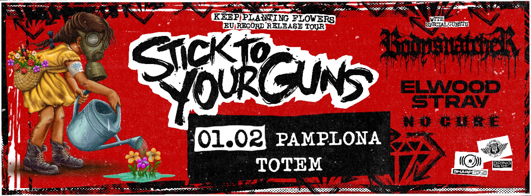 STICK TO YOUR GUNS - PAMPLONA