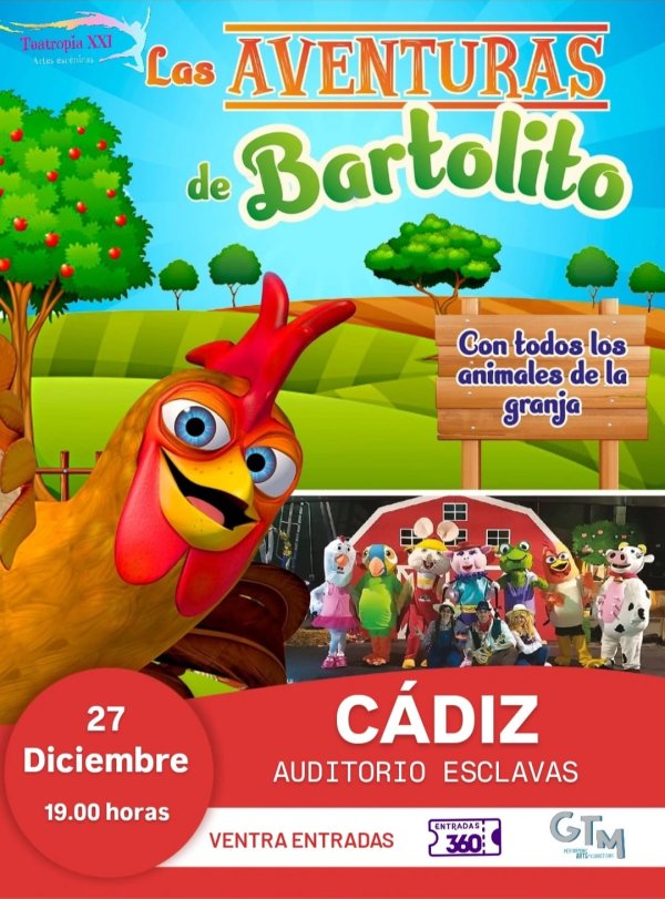 LAS AVENTURAS DE BARTOLITO en Cádiz