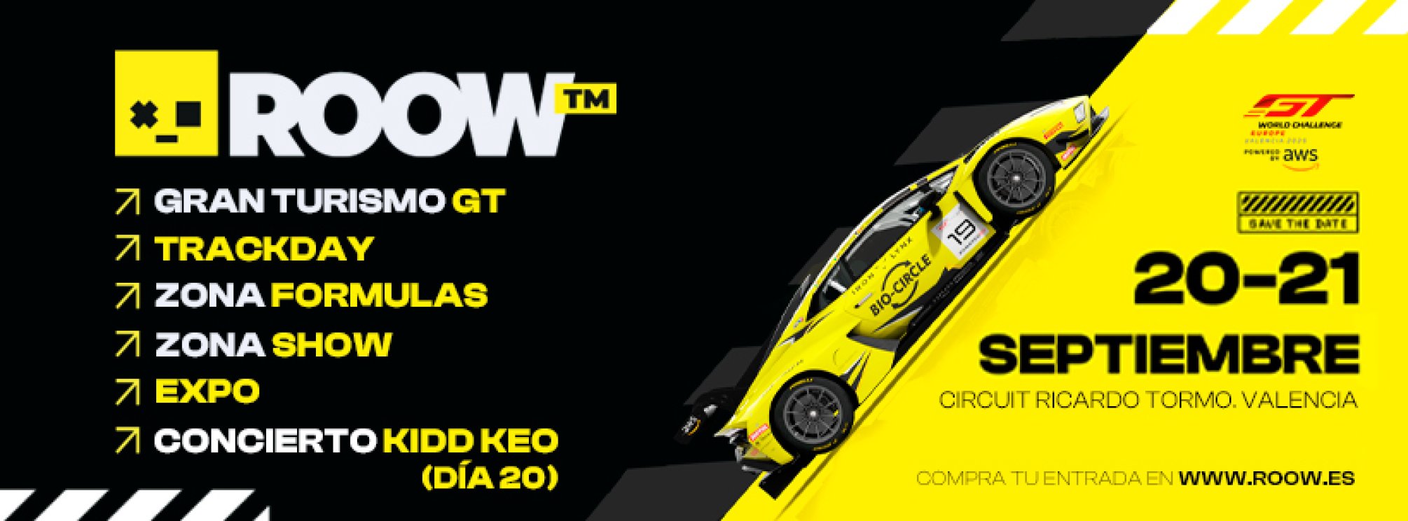 MUNDIAL GT & ROOW, CIRCUIT RICARDO TORMO.VALENCIA