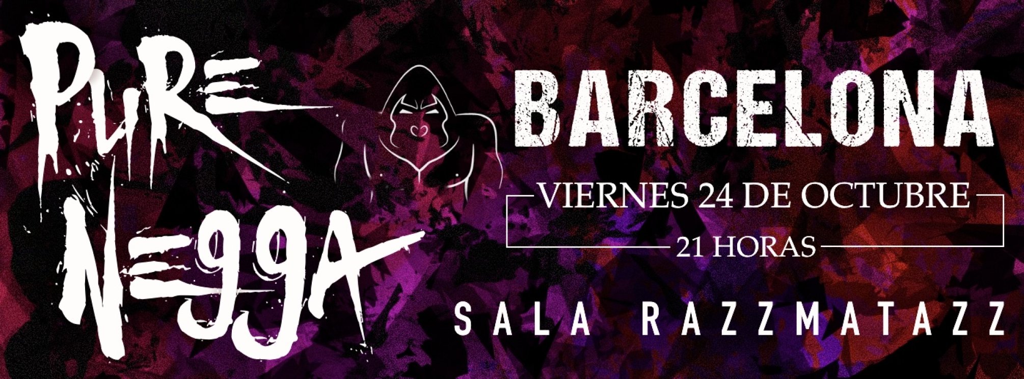 PURE NEGGA en Sala Razzmatazz II