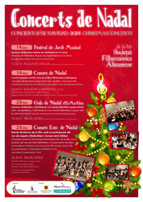 Concert Extraordinari de Nadal - Banda SFA - 2024