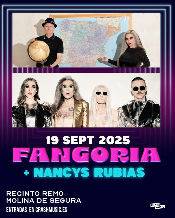 CONCIERTO DE FANGORIA Y NANCYS RUBIAS - FIESTAS DE MOLINA DE SEGURA - VIERNES 19 DE SEPTIEMBRE
