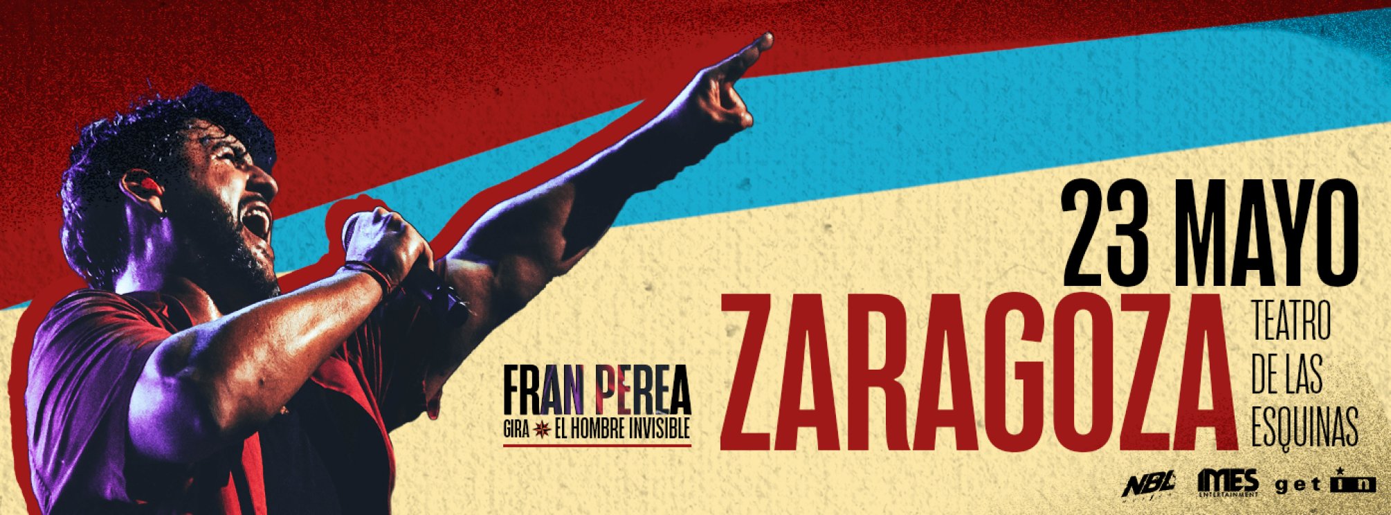 Fran Perea “El hombre invisible” en Zaragoza