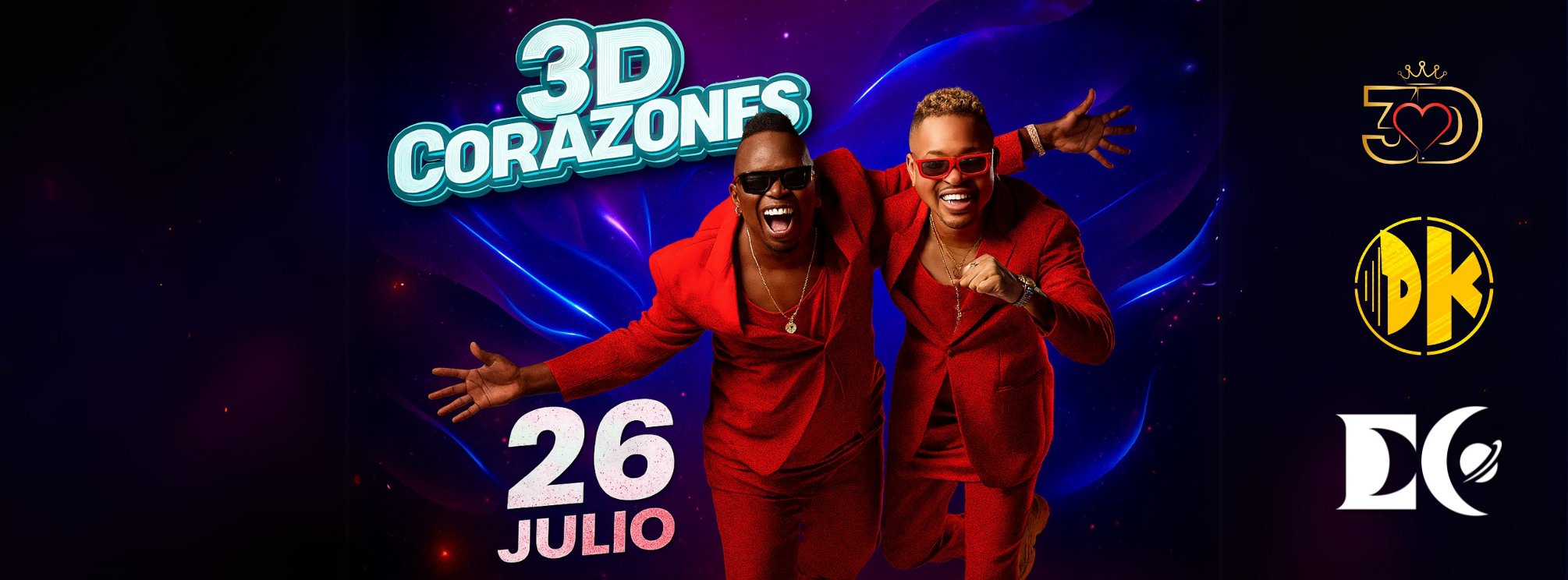 3D Corazones - Eclipse