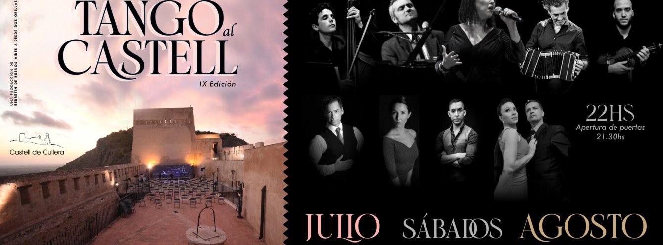 NOCHES DE TANGO EN EL CASTILLO DE CULLERA