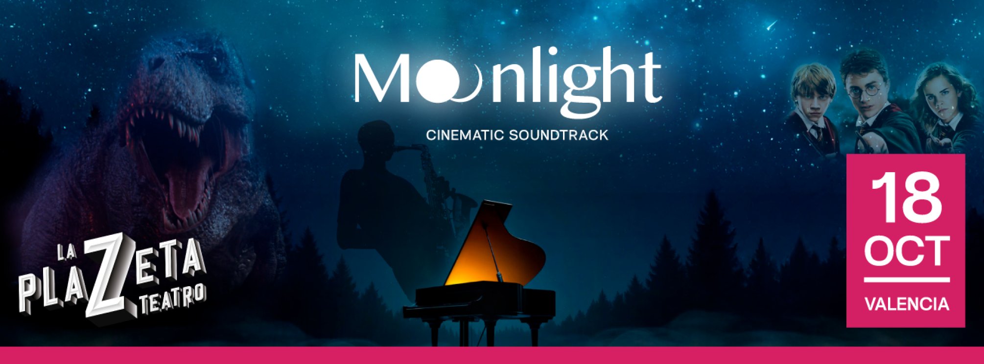 MOONLIGHT - Cinematic Soundtracks - Conciertos a la luz de la luna