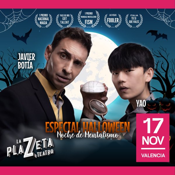 Imagen de ESPECIAL HALLOWEEN - Noche de Mentalismo