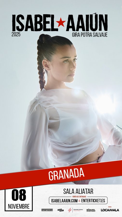 CONCIERTO ISABEL AAIÚN - GRANADA - SALA ALIATAR -  SÁBADO 8 DE NOVIEMBRE