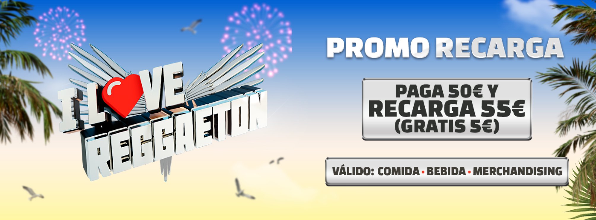 Promo Recarga I Love Reggaeton Madrid 2024