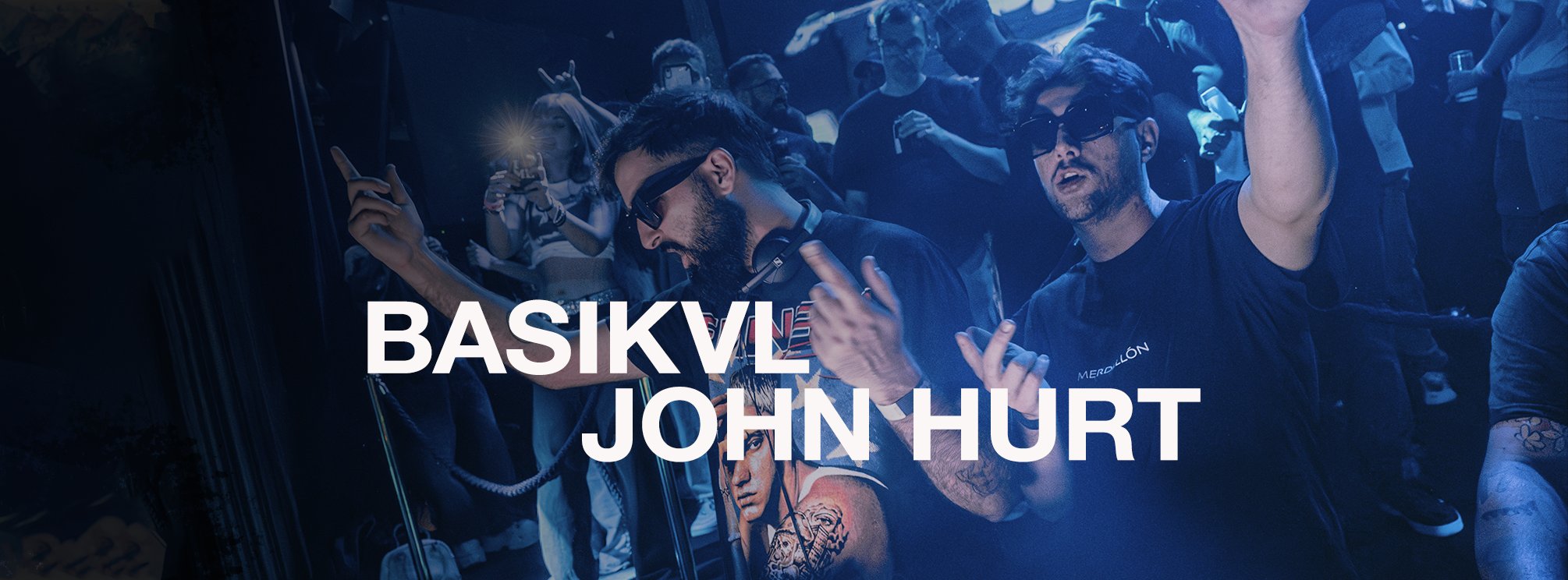 BASIKVL & JOHN HURT en Fiebre Club