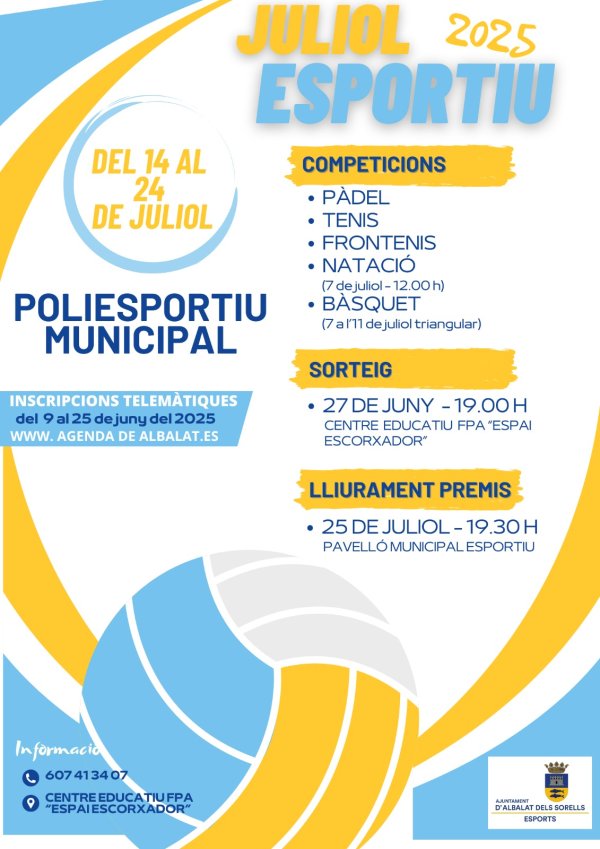 JULIOL ESPORTIU 2025