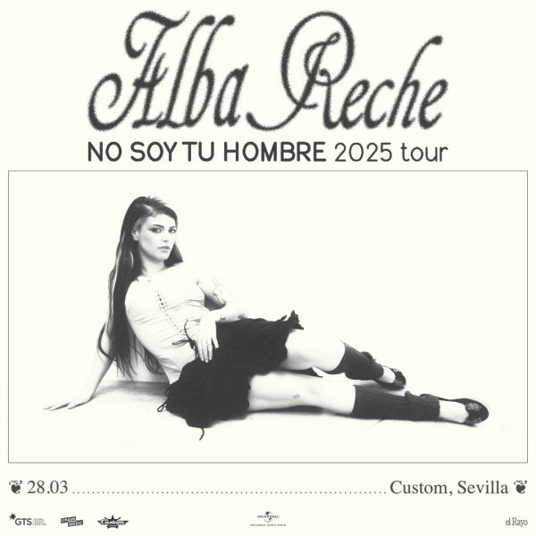 CONCIERTO DE ALBA RECHE - SEVILLA - SALA CUSTOM - VIERNES 28 DE MARZO
