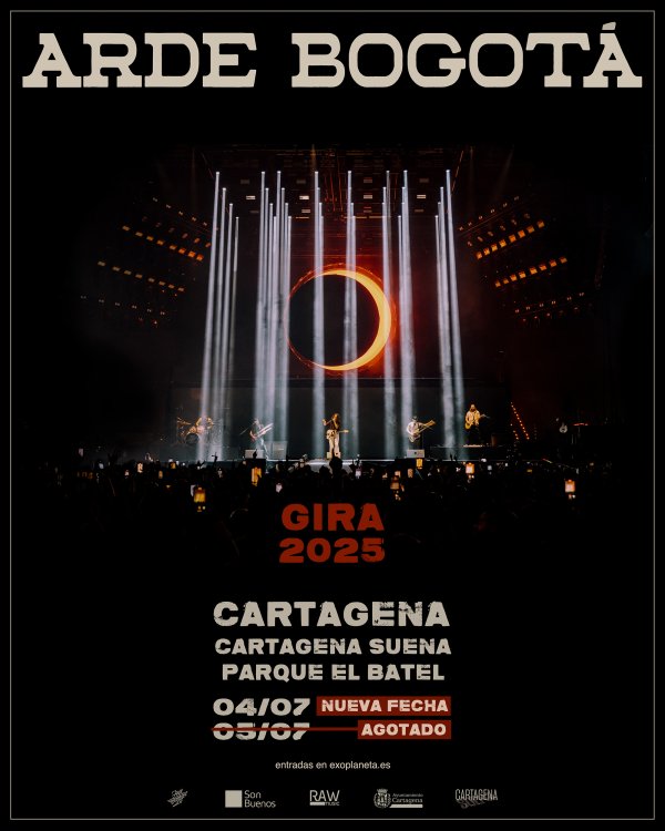 CONCIERTO DE ARDE BOGOTÁ - CARTAGENA - CARTAGENA SUENA - VIERNES 4 DE JULIO