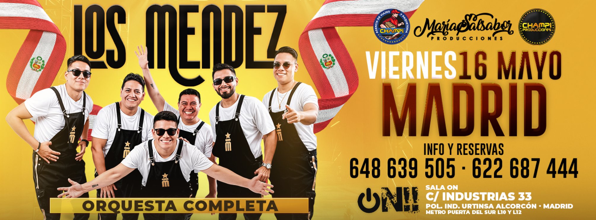 Concierto de Los Mendez en Madrid