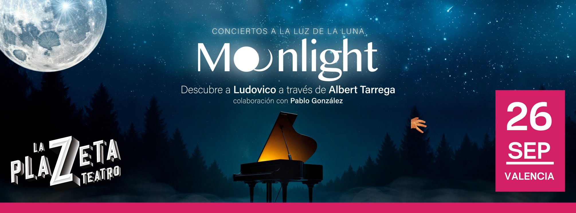 MOONLIGHT - Tributo a Ludovico - Conciertos a la luz de la luna