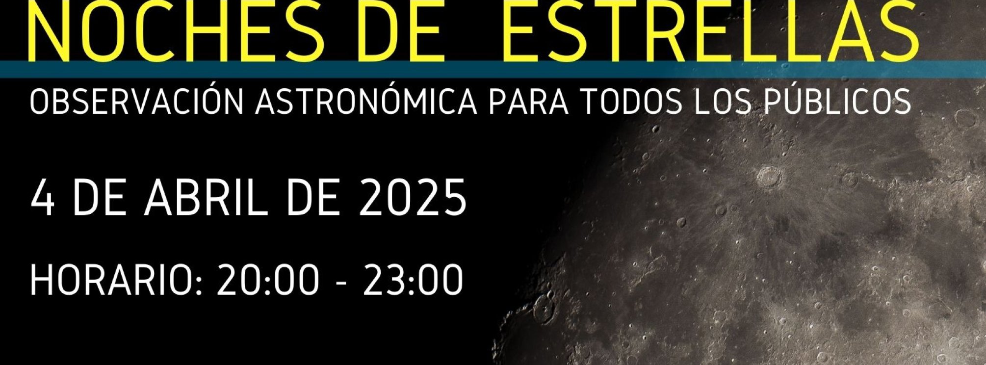 Noche de estrellas en CEMA Los Molinos (Crevillent) del 4 de abril de 2025