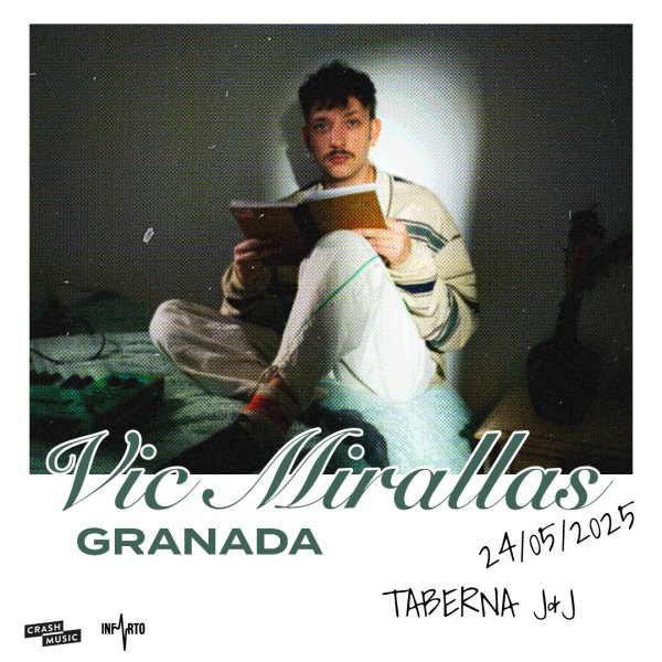 CONCIERTO VIC MIRALLAS - GRANADA - TABERNA J&J - SÁBADO 24 DE MAYO