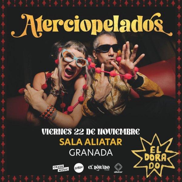 CONCIERTO ATERCIOPELADOS - GRANADA  -SALA ALIATAR - VIERNES, 22 DE NOVIEMBRE