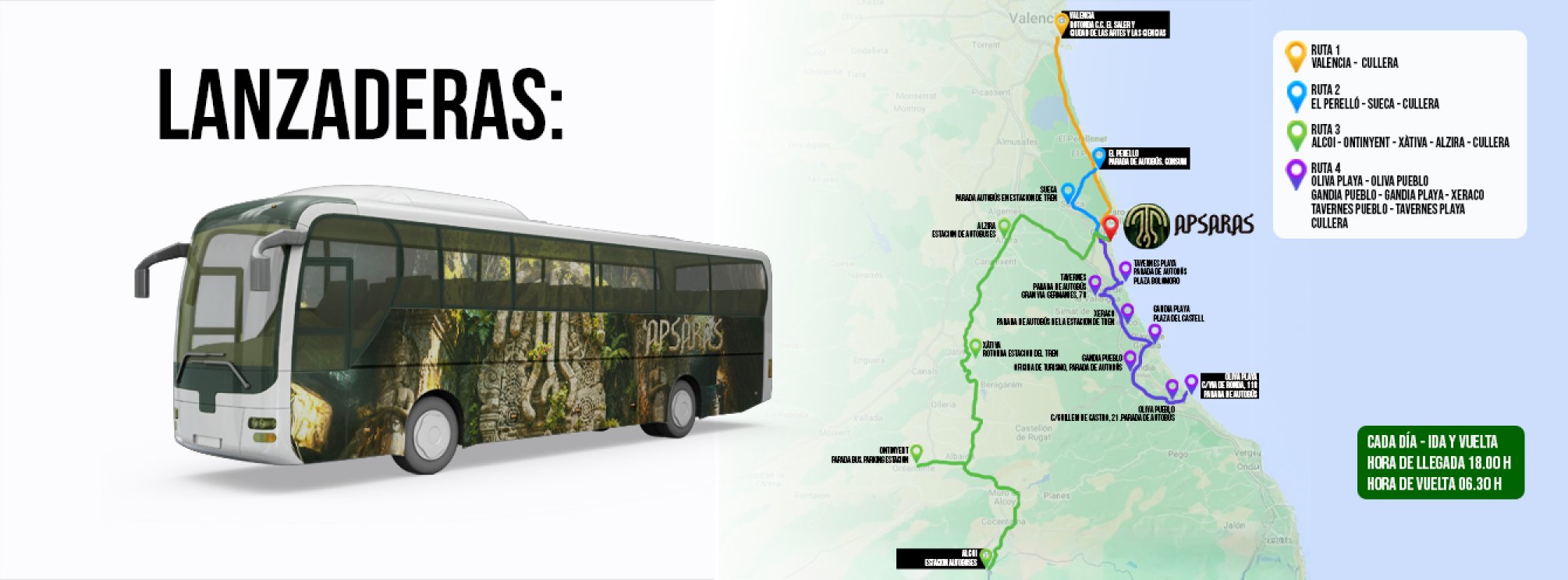 LANZADERAS AUTOBUSES