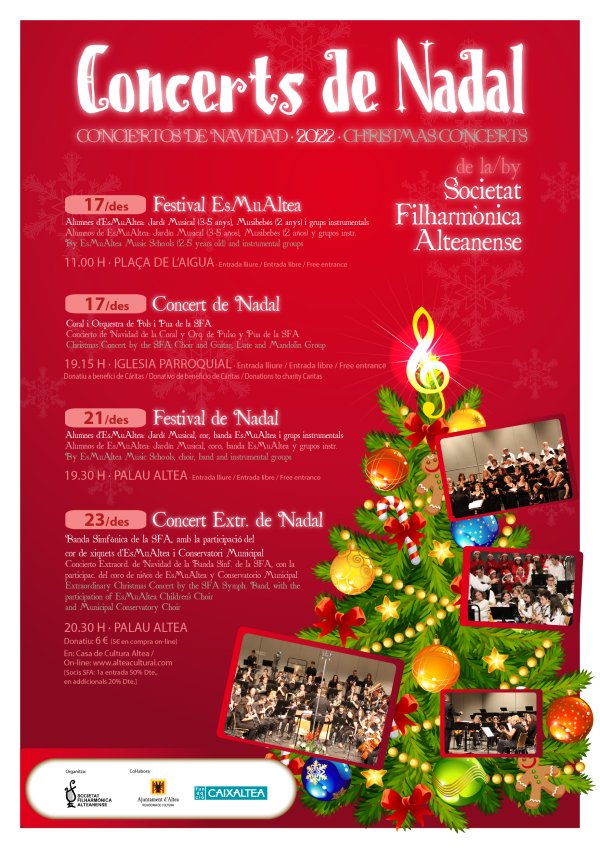 Concert Extraordinari de Nadal - Banda SFA - 2022