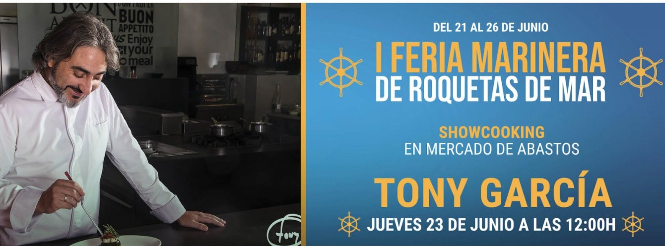 Imagen SHOWCOOKING RESTAURANTE ESPACIO GASTRONÓMICO TONY GARCÍA