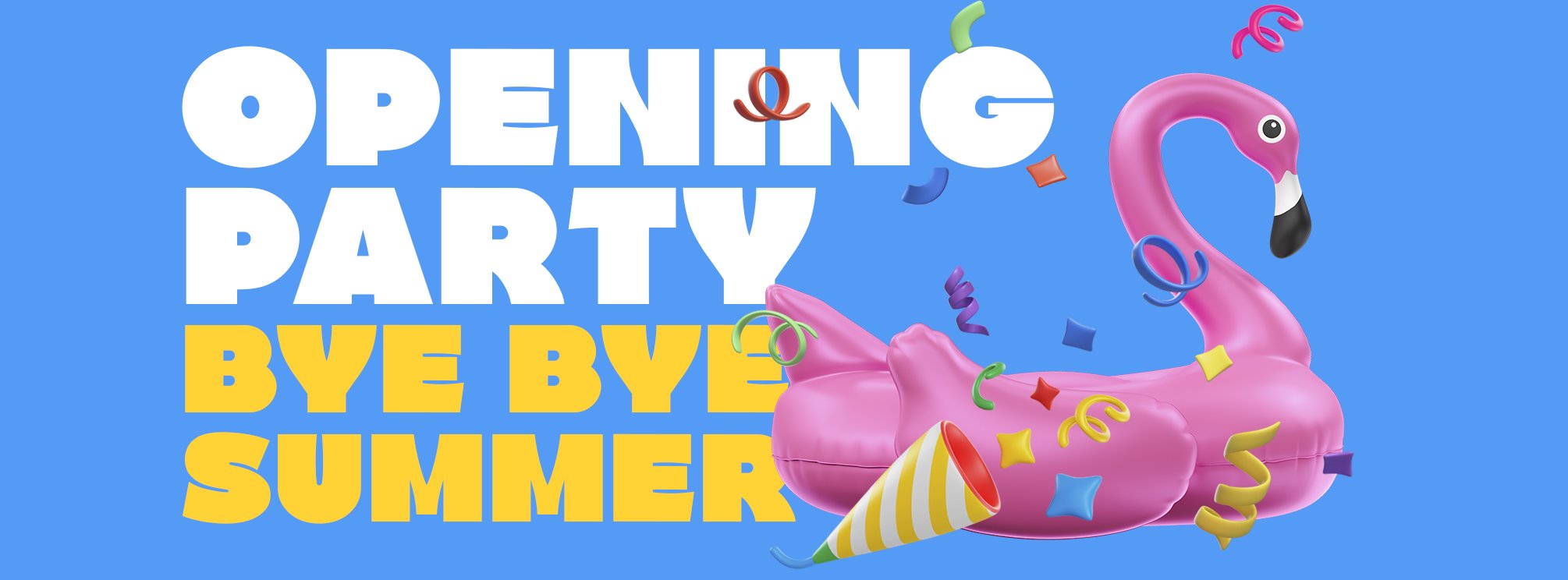 Opening Party - Bye Bye Summer