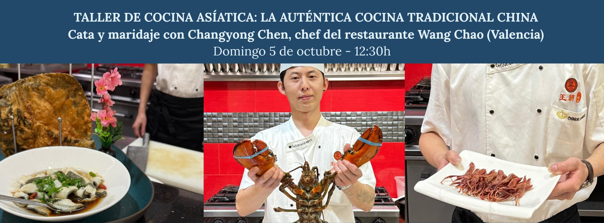 18h MASTERCLASS: COCINA ASIÁTICA: LA AUTÉNTICA COCINA TRADICIONAL CHINA.