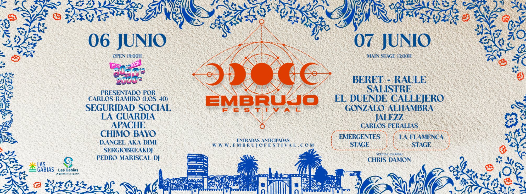 EMBRUJO FESTIVAL GRANADA 2025 -6 Y 7 junio 2025