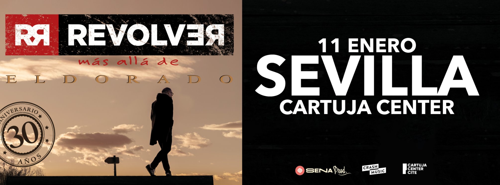 CONCIERTO REVOLVER - SEVILLA - CARTUJA CENTER - DOMINGO 11 DE ENERO