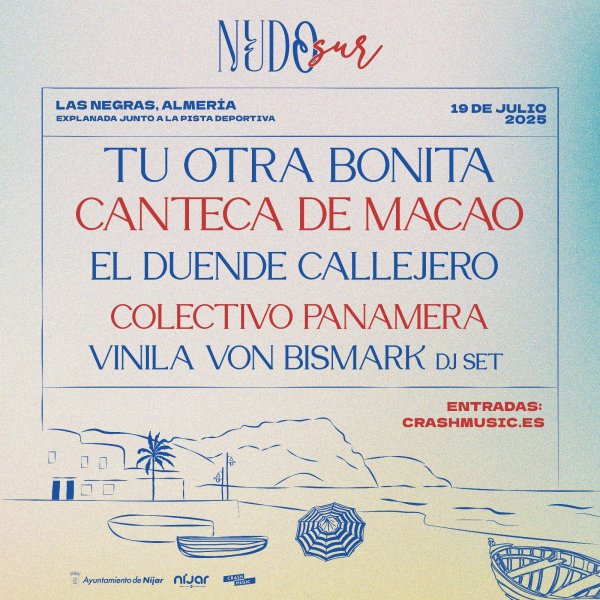 NUDO SUR 2025 - LAS NEGRAS - SÁBADO, 19 DE JULIO